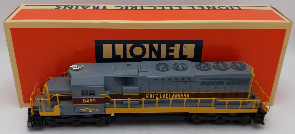 Lionel 6-18202 O Erie Lackawanna SD-40 Non-Powered Diesel Locomotive #8459 EX/Box