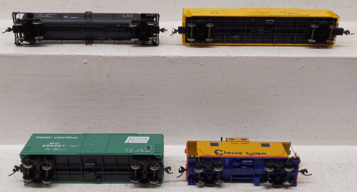 Athearn HO Scale Assorted Freight Cars 73901, 74276, 74835, 70153 [4] EX/Box