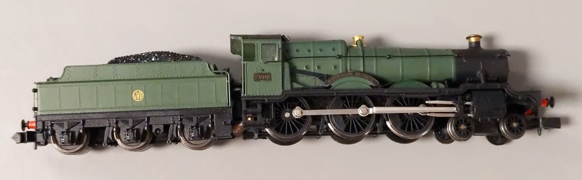 Ixion Models N Scale GWR 'Cookham Manor' 4-6-0 Steam Locomotive #7808 LN/Box