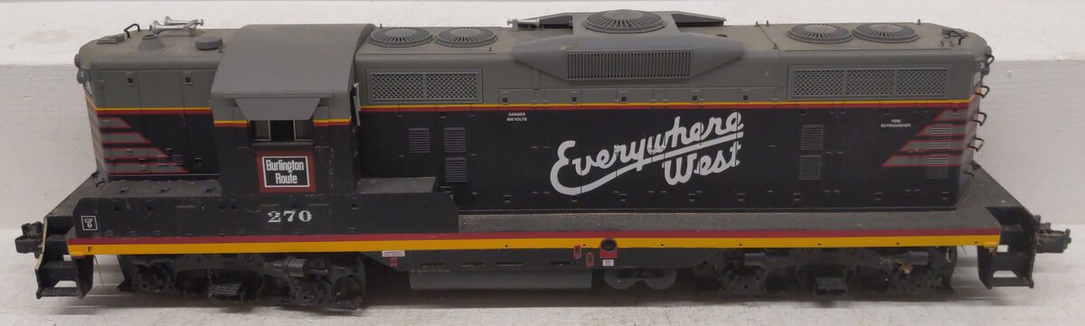 USA Trains R22112 G Burlington EMD GP9 Diesel Locomotive #270