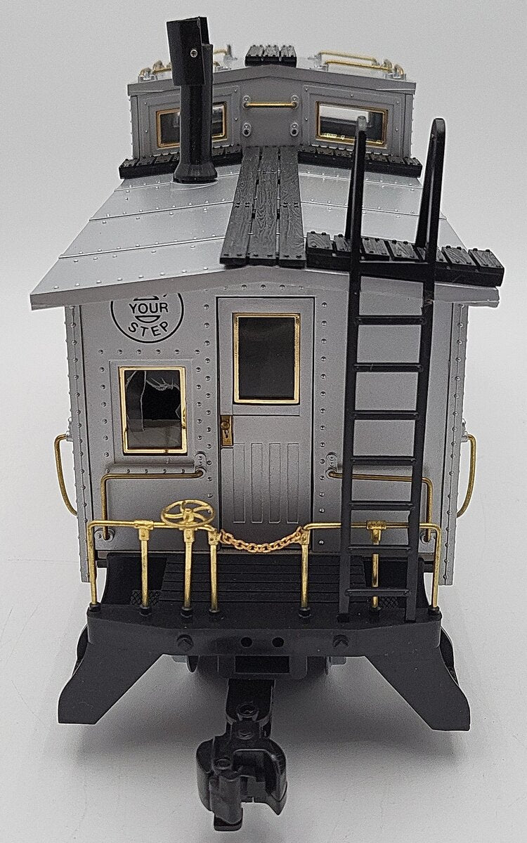 REA 42102 G Scale CB&Q Burlington Route Caboose #42102 VG/Box