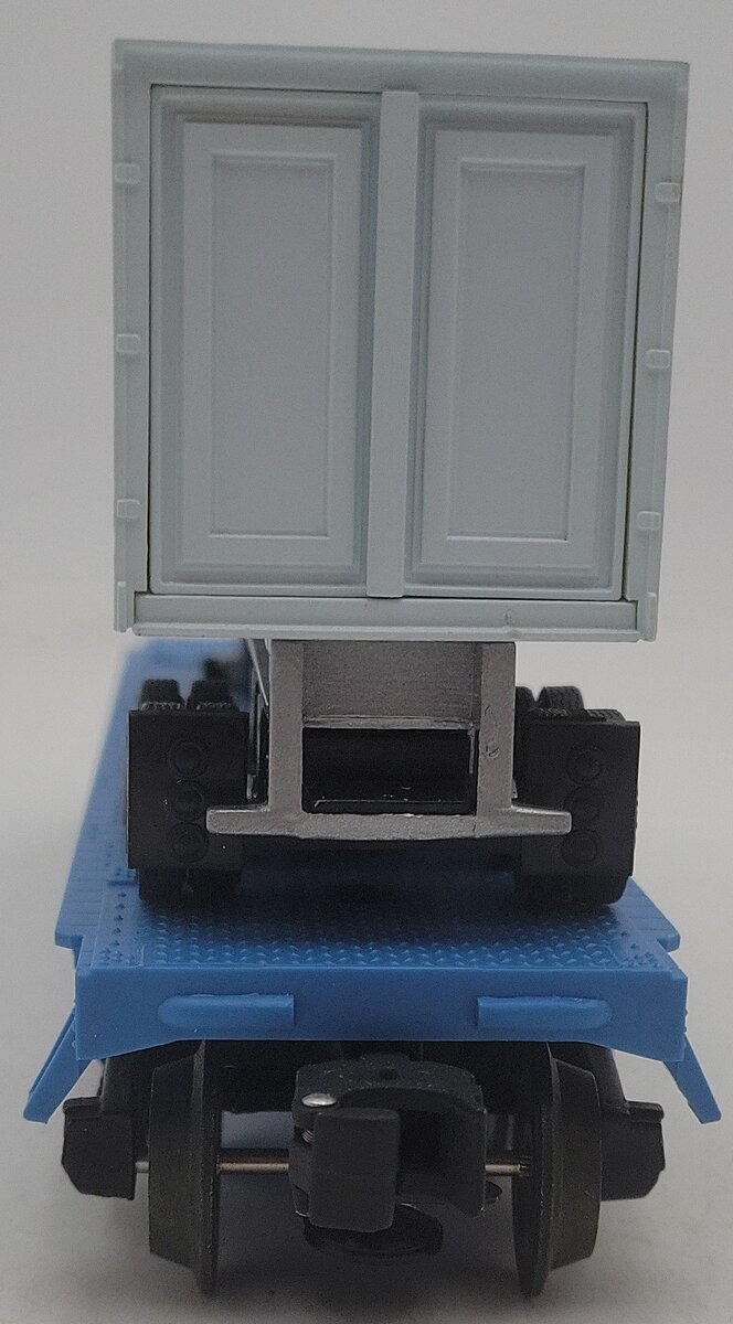 Lionel 6-52111 O Gauge NETCA Housatonic Flatcar w/Ben & Jerry's Trailer EX/Box