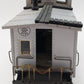 Aristo-Craft 42102 G Scale Burlington Illuminated Caboose w/Metal Wheels