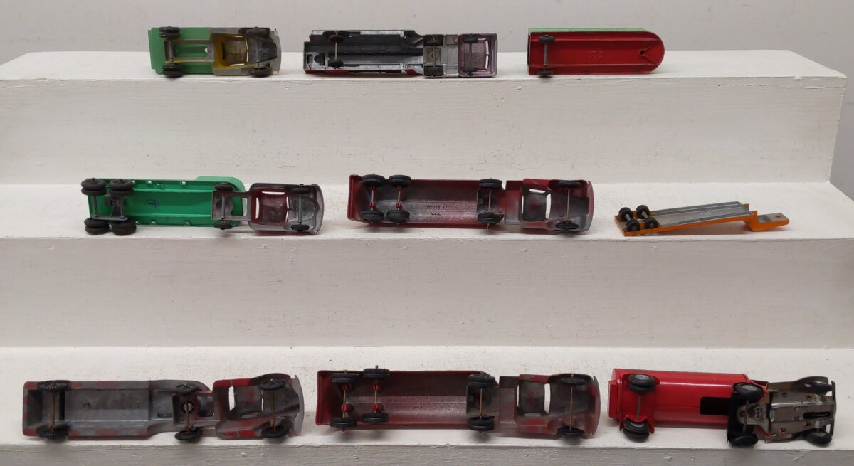 Tootsietoy, Triang & MidgeToy Die-Cast Trucks & Trailers [9] EX