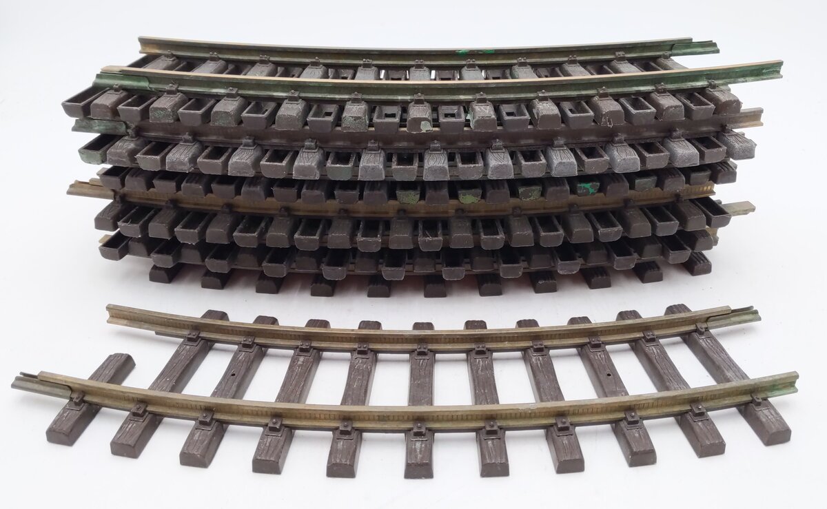 LGB 11000 G Scale R1 30 Degree Curved Track Sections (12) VG/Box