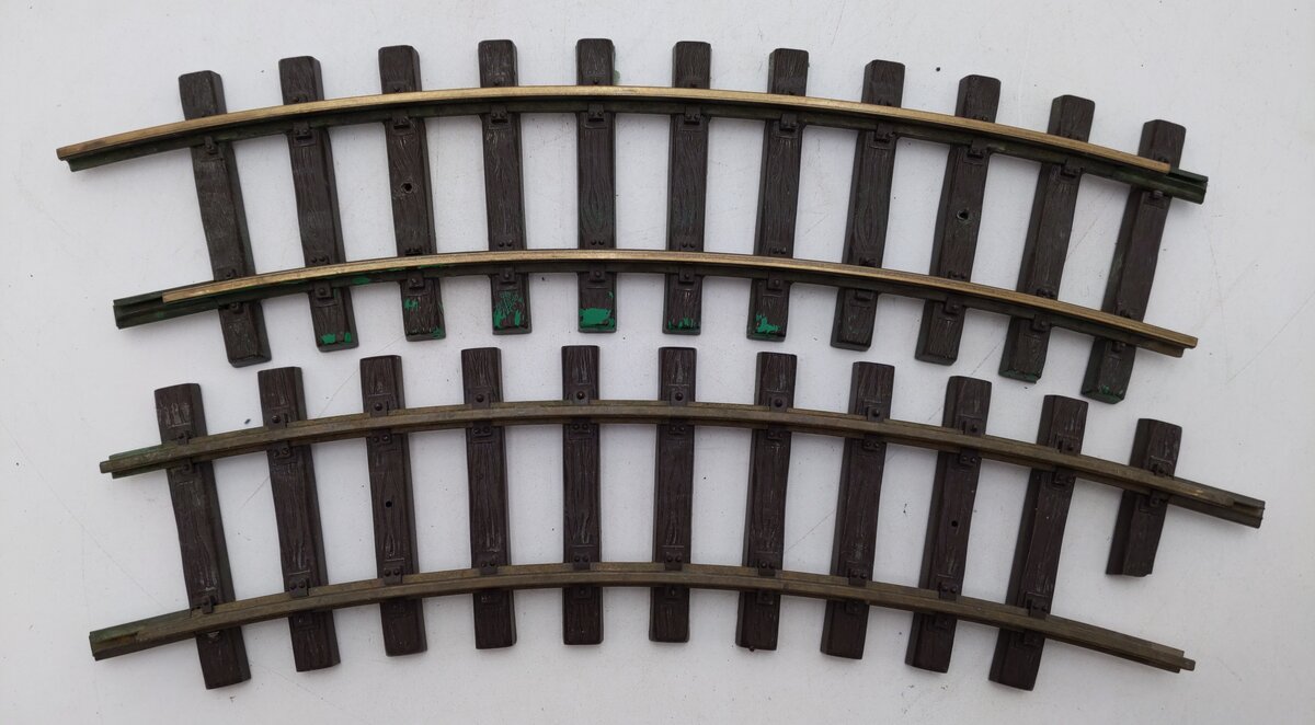 LGB 11000 G Scale R1 30 Degree Curved Track Sections (12) VG/Box