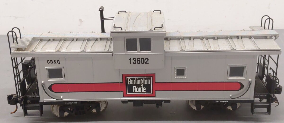 USA Trains 12104 Burlington Extended Vision Caboose #13602 (Metal Wheels)
