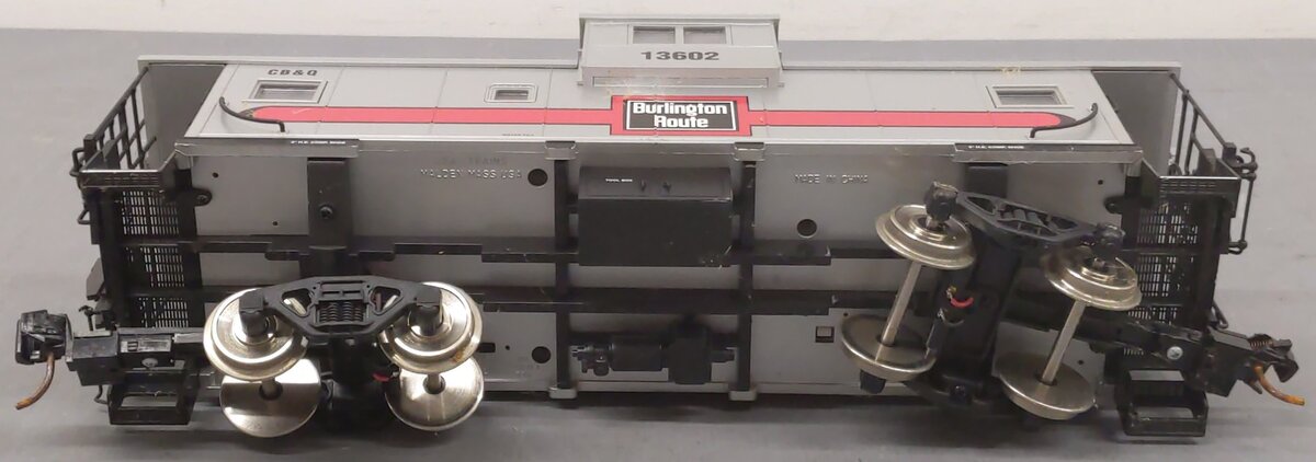 USA Trains 12104 Burlington Extended Vision Caboose #13602 (Metal Wheels)