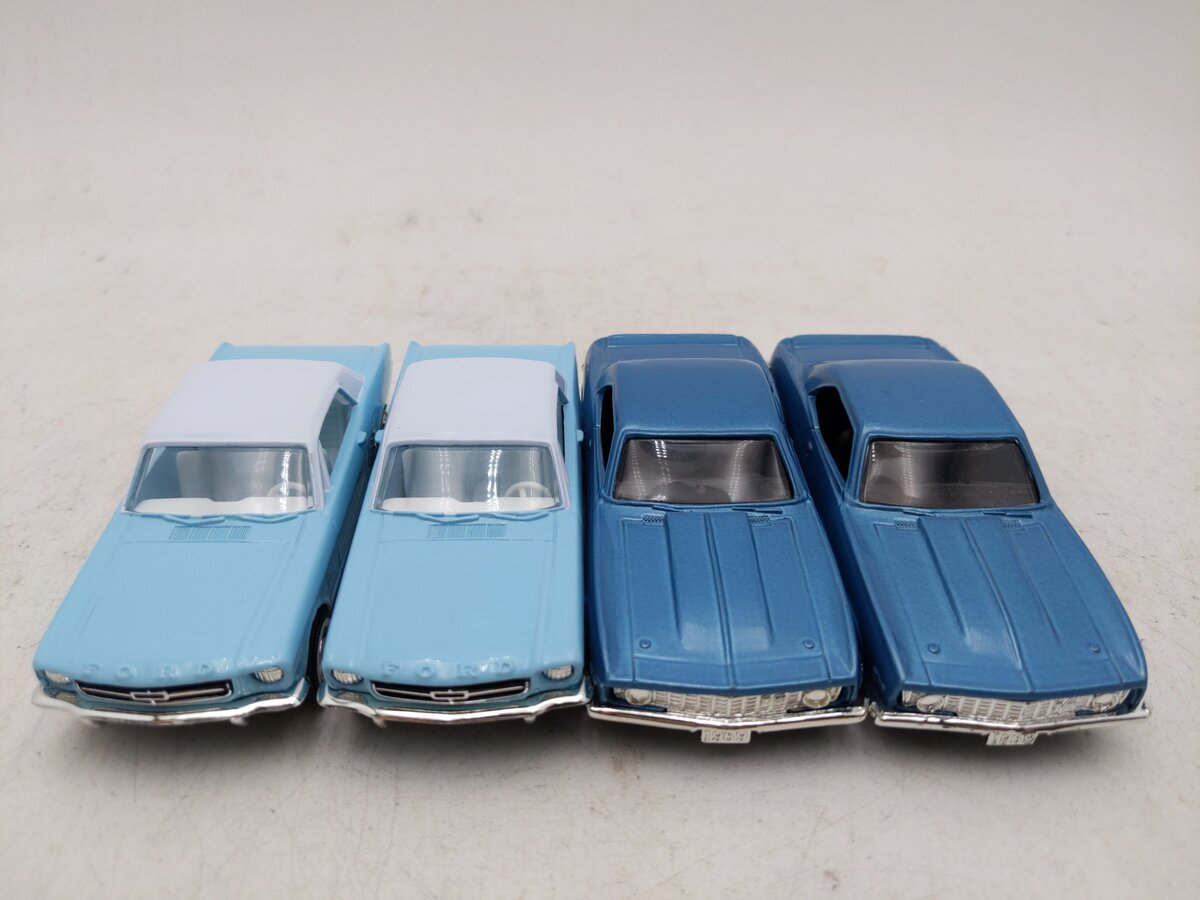 Ertl 1:43 Scale Assorted Cars [4] EX