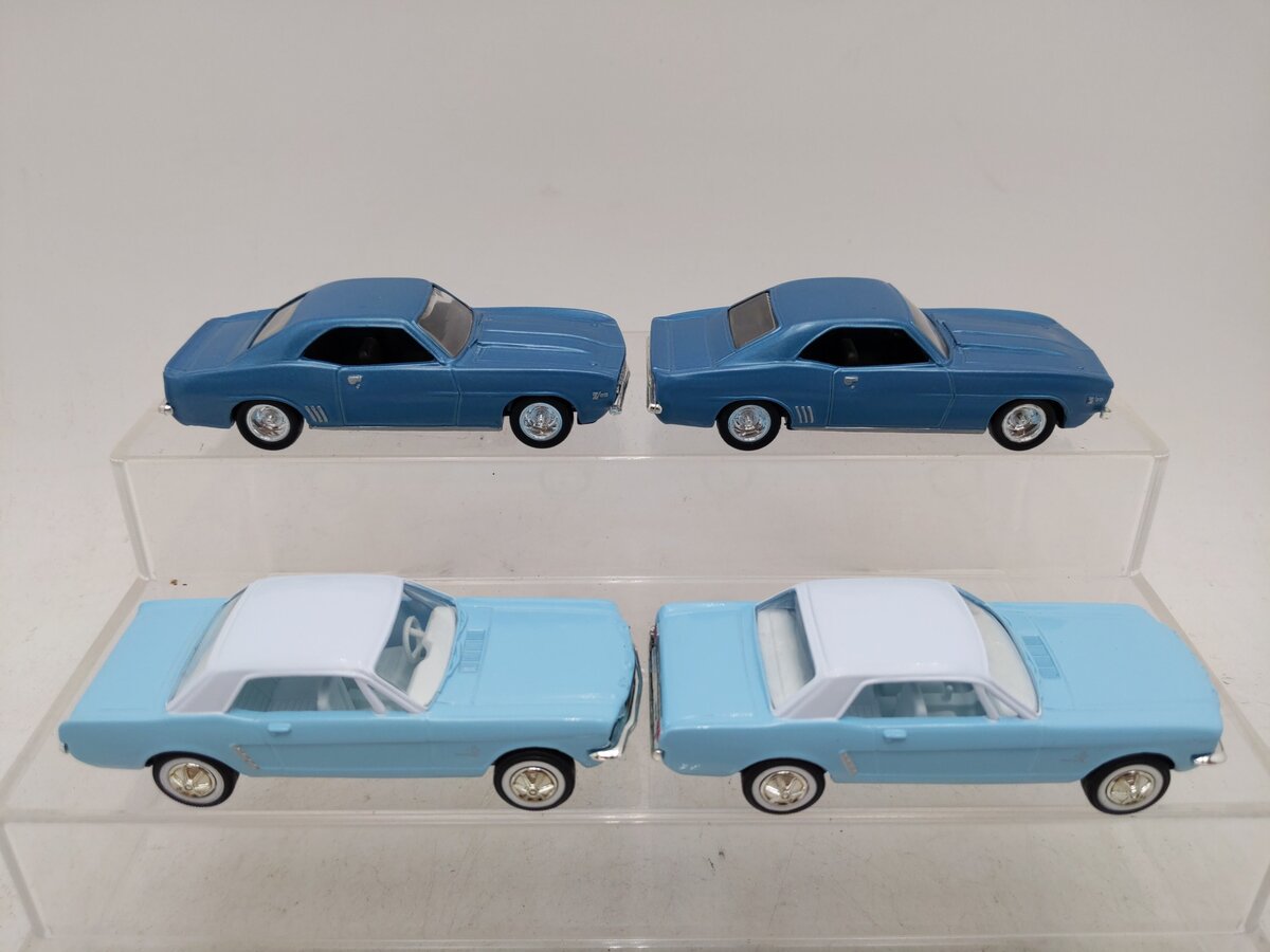 Ertl 1:43 Scale Assorted Cars [4] EX