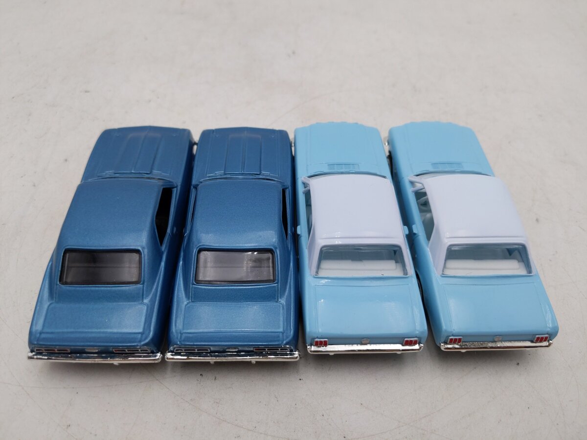 Ertl 1:43 Scale Assorted Cars [4] EX