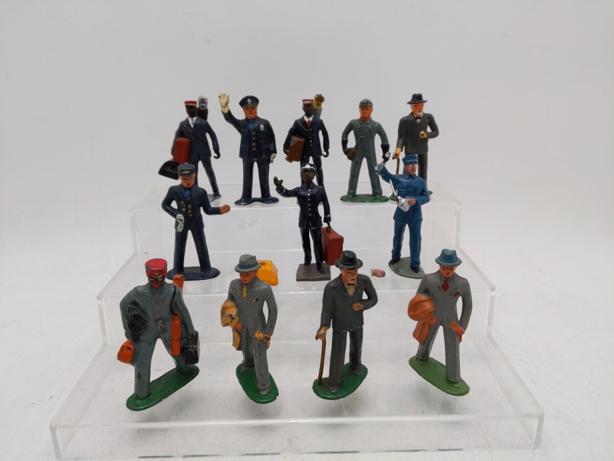 Barclay 3" Assorted Lead Figures [12] VG