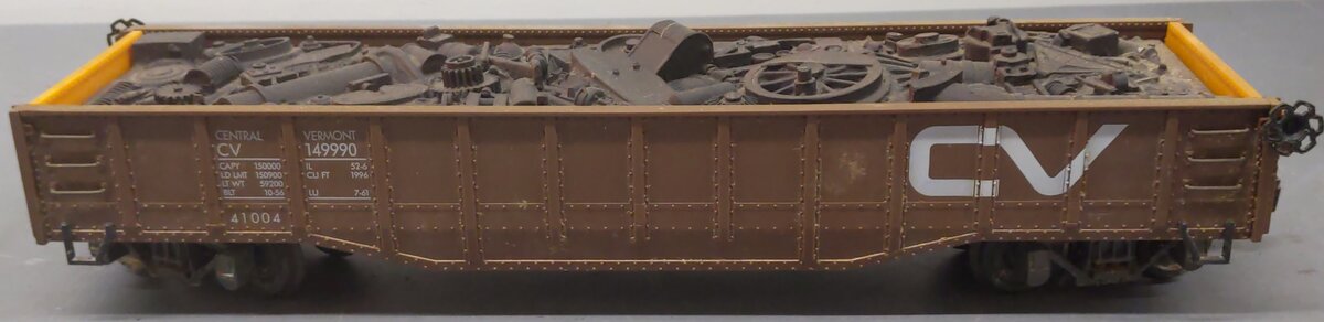 REA 41004 G Scale Central Vermont Gondola - Plastic Wheels/Box