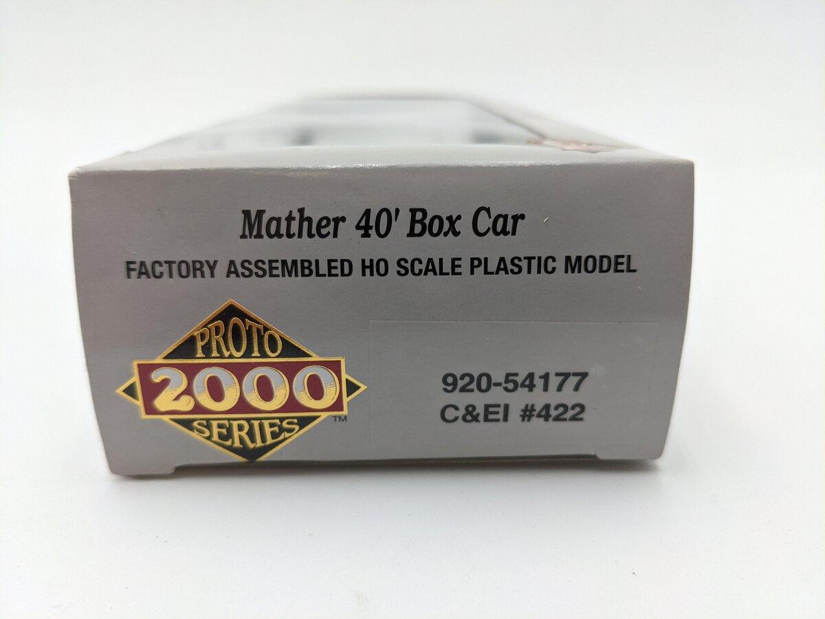 Proto 2000 920-54177 HO Chicago & Eastern Illinois  Mather 40' Boxcar #422 LN/Box