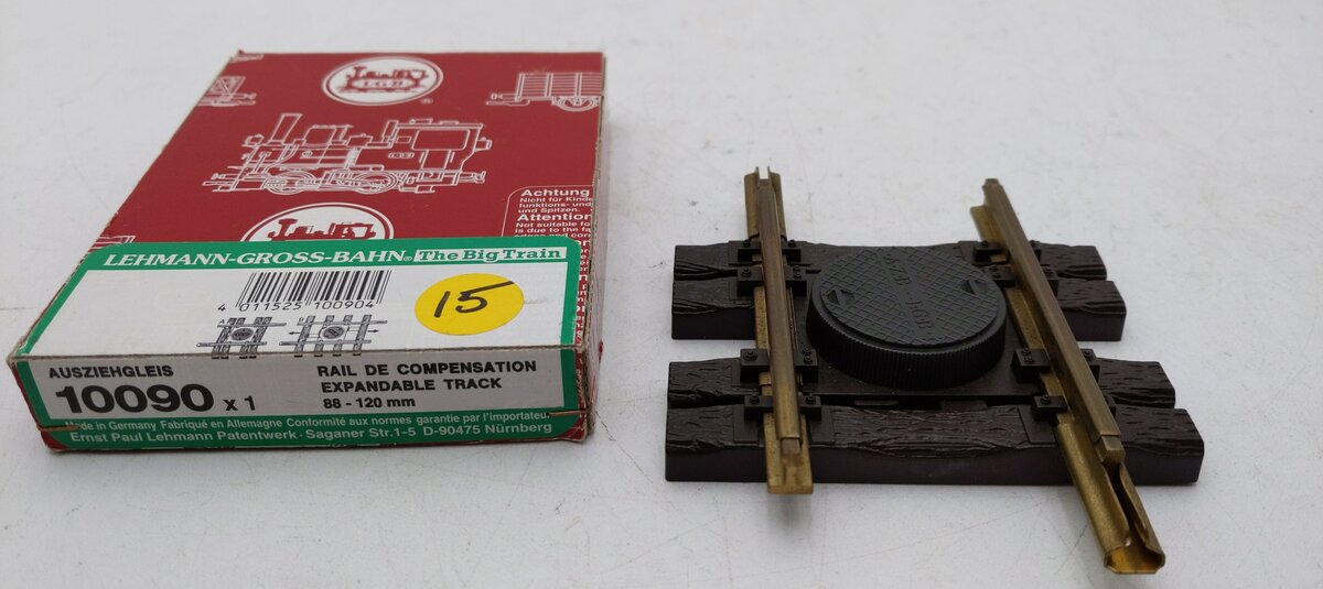 LGB 10090 G Expandable Track Section (88-120mm) Boxed EX/Box