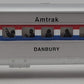Lionel 6-15100 O Gauge Amtrak "Danbury" Illuminated Passenger Car EX/Box