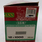 LGB 10000 G Scale 12 Inch Brass Rail Straight Track Sections (12) EX/Box