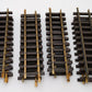LGB 10000 G Scale 12 Inch Brass Rail Straight Track Sections (12) EX/Box