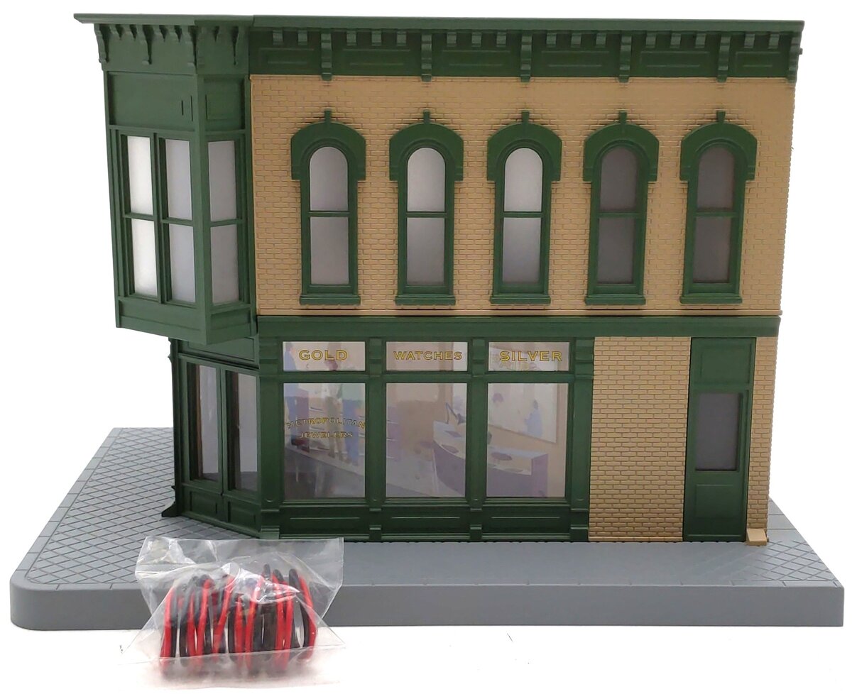 MTH 30-9035 O Gauge Jewelry Store Corner Building LN