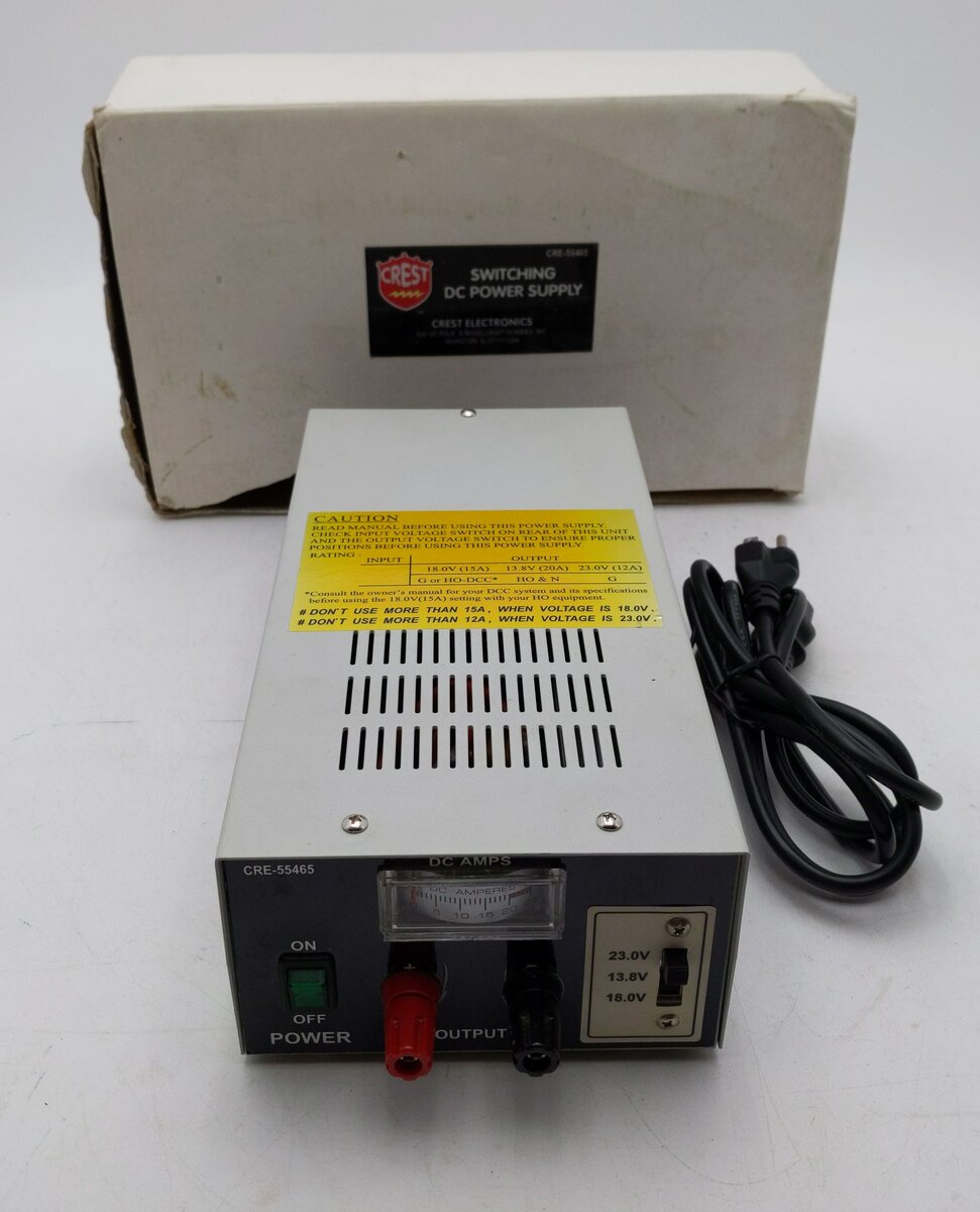 Crest 55465 Switching Power Supply LN/Box