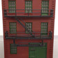 MTH 30-90052 O Assembled Irish Brewing Co 3-Story Building with Fire Escape LN/Box