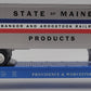 K-Line 62298 O Gauge Providence & Worcester Classic Flat Car w/ Bar Trailer EX/Box