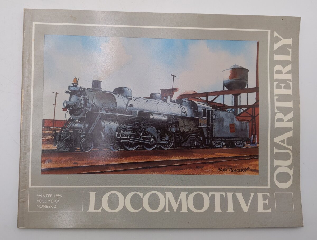 Locomotive Quarterly Winter 1996 Vol.XX No.2 Paperback Book By Jack W. Farrell VG