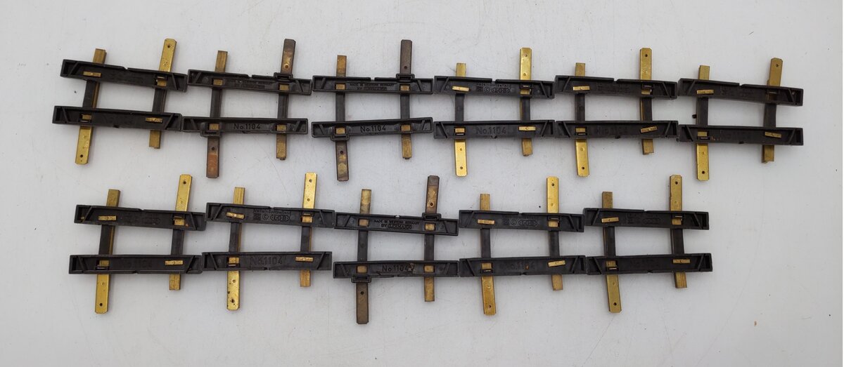 LGB 1104 G Gauge Curved Track Sections [11] EX/Box