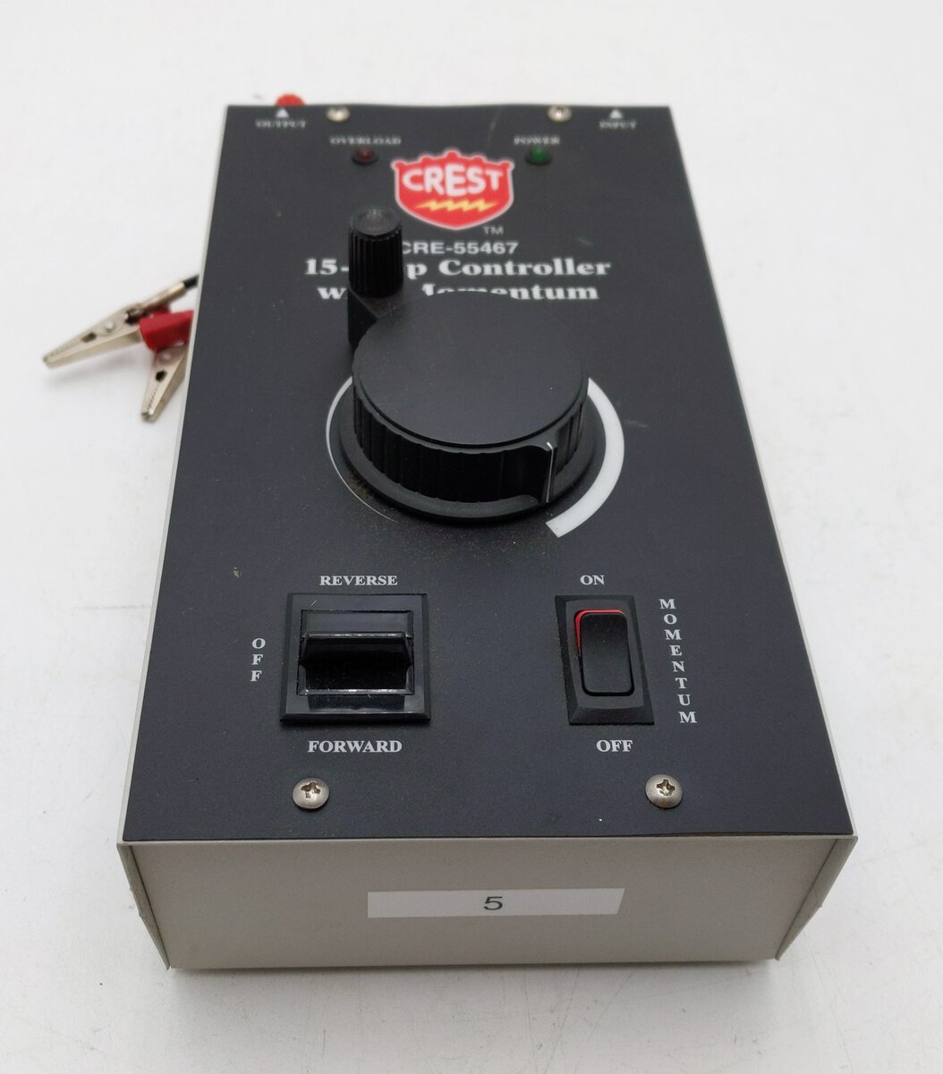 Crest 55467 Aristo-Craft 467 Elite 5 Amp w/Controller EX