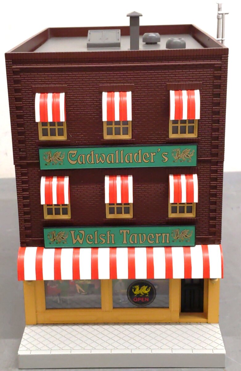 MTH 30-90194 O Cadwalladers Welsh Tavern 3-Story Building EX/Box