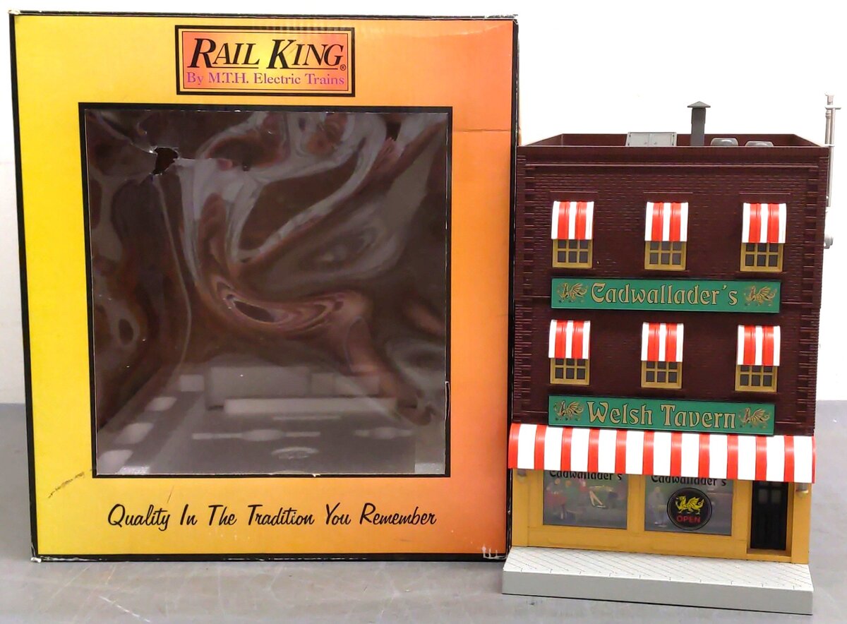 MTH 30-90194 O Cadwalladers Welsh Tavern 3-Story Building EX/Box