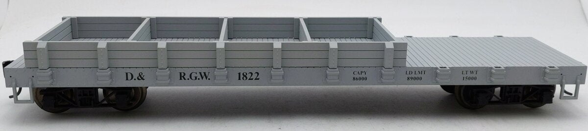 USA Trains R1822 G Denver and Rio Grande Western Work Flat EX/Box