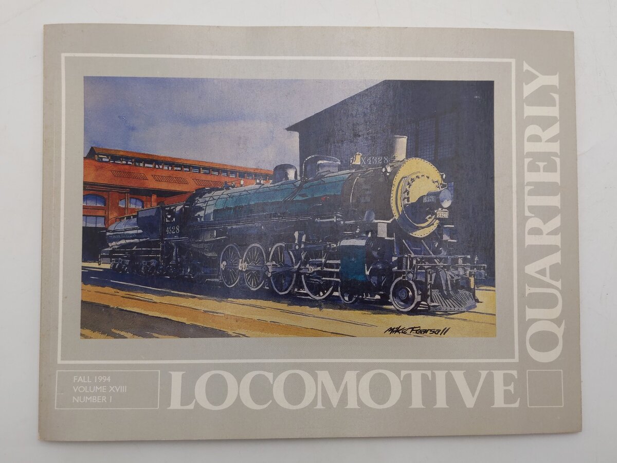 Locomotive Quarterly Fall 1994 Vol.XVIII No.1 Paperback Book By Jack W. Jarrell EX