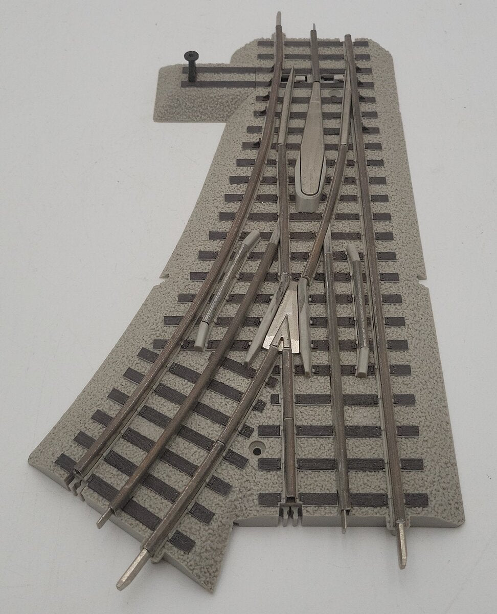 Lionel 6-12018 O O36 FasTrack Right Hand Manual Switch Turnout VG