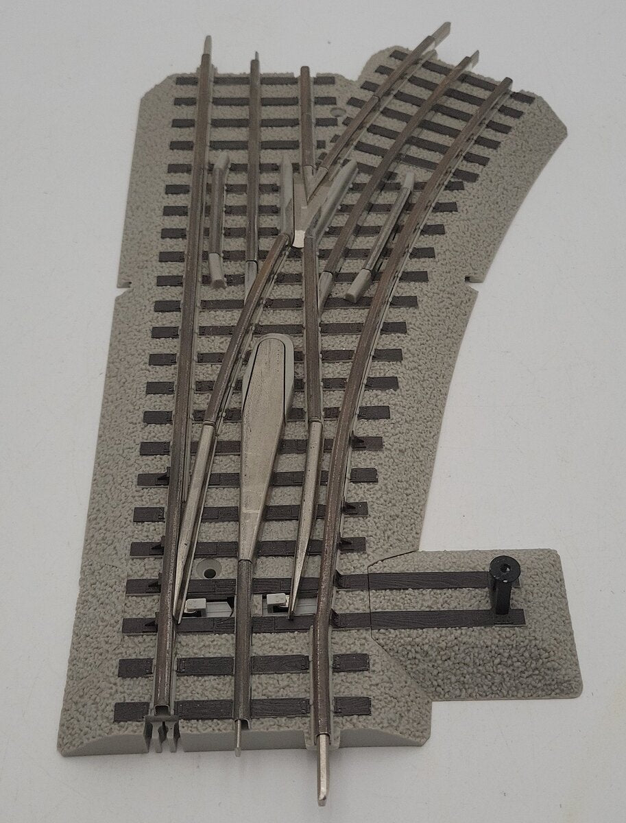 Lionel 6-12018 O O36 FasTrack Right Hand Manual Switch Turnout VG