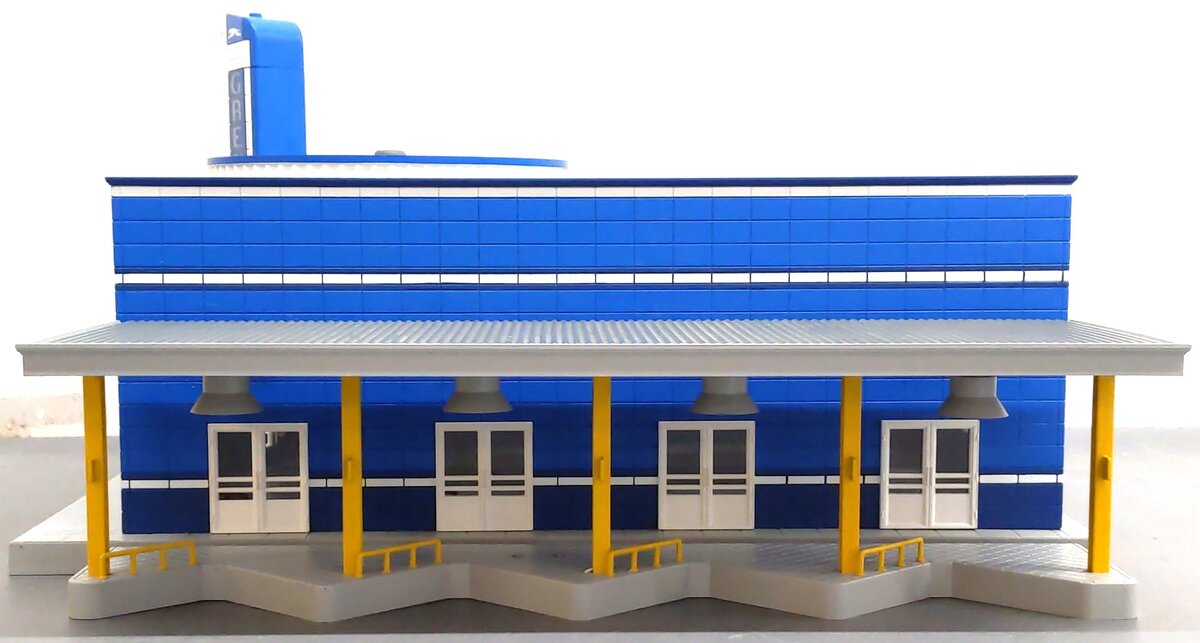 MTH 30-9040 Greyhound Bus Station EX/Box