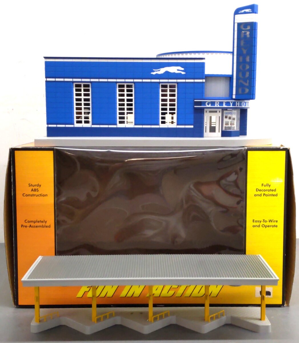 MTH 30-9040 Greyhound Bus Station EX/Box