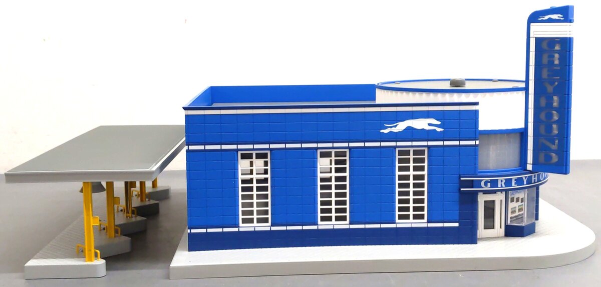 MTH 30-9040 Greyhound Bus Station EX/Box