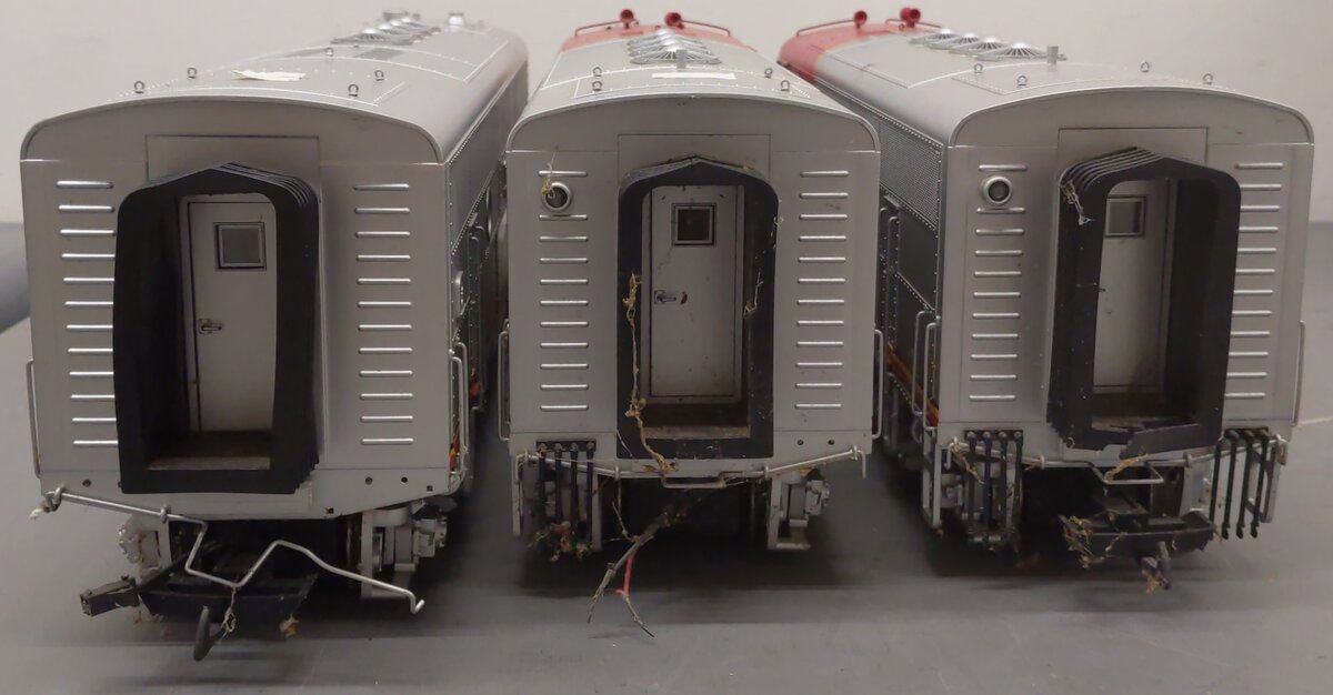 USA Trains 26A, 26,& 26C G Santa Fe F-3 ABA Diesel Locomotive Set