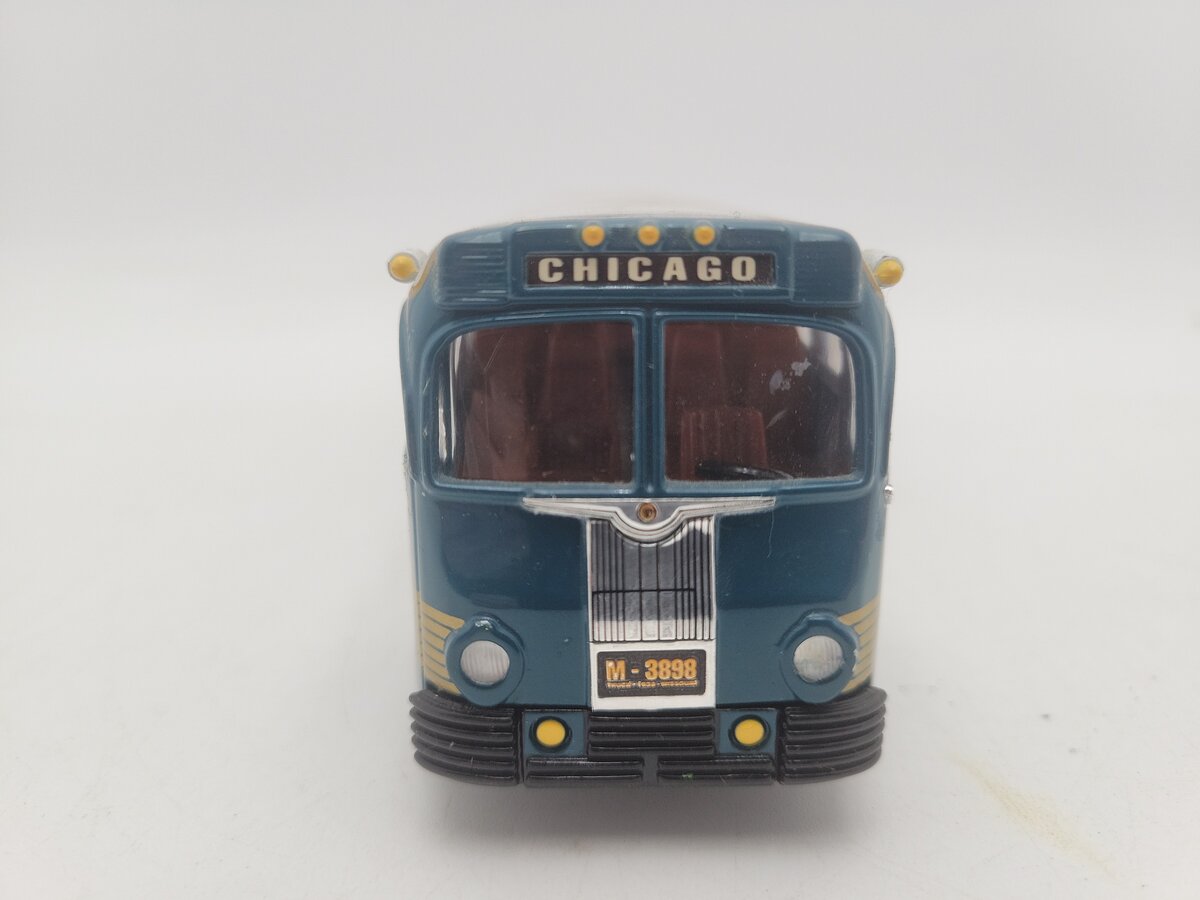 Corgi 98462 1:50 Atlantic Greyhound Lines Yellow Coach 743 Bus VG