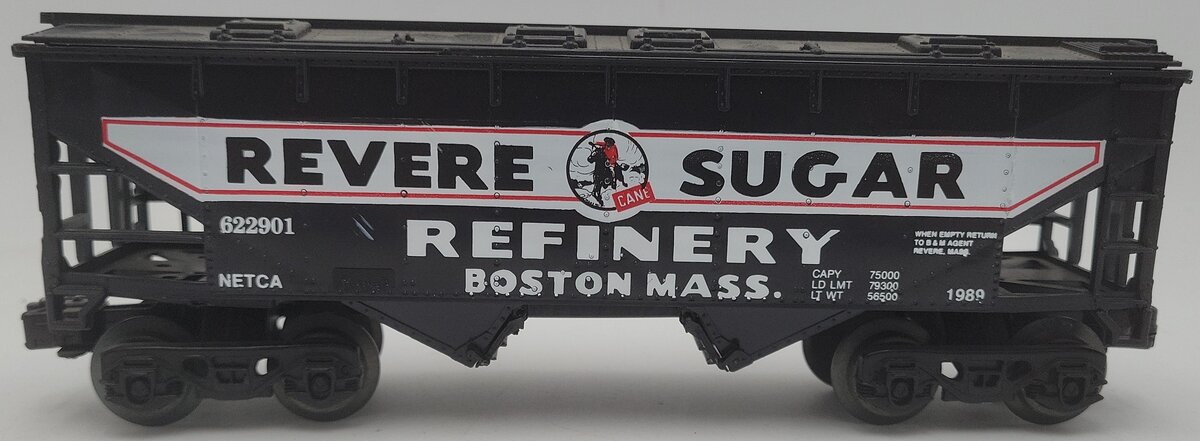 K-Line O Gauge 1989 Revere Sugar Covered 2 Bay Hopper #622901 VG