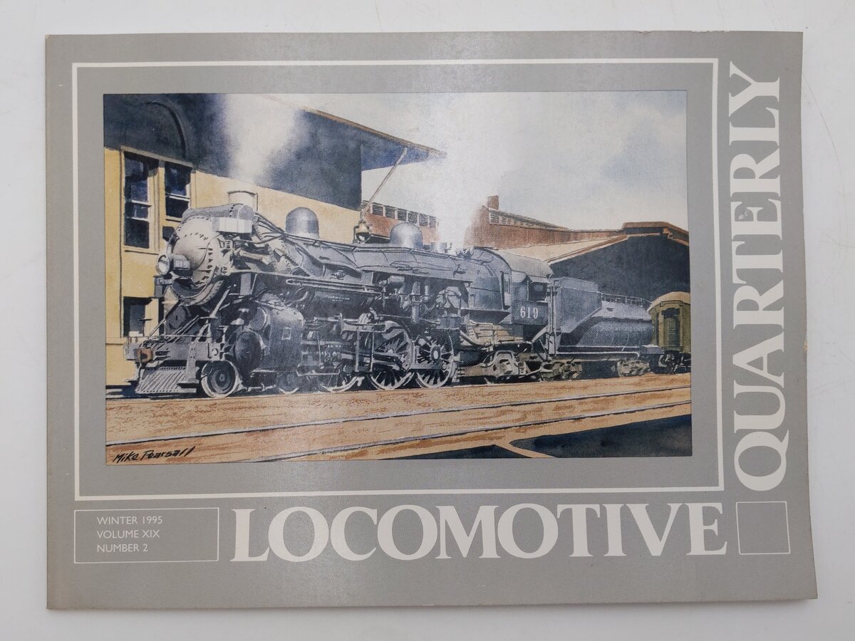 Locomotive Quarterly 1995 Winter Vol 19 #2 Paperback Book By Jack W. Jarrell VG