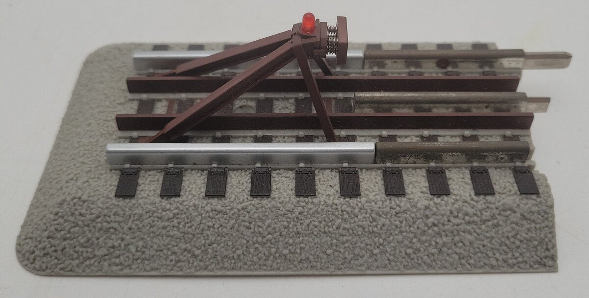 Lionel 6-12035 O Gauge FasTrack Lighted Bumper VG
