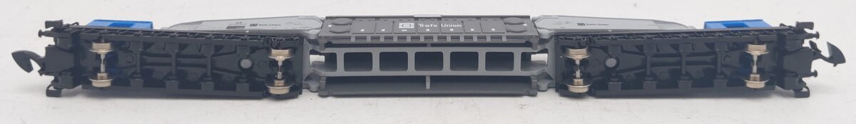 Marklin 8620 Z Scale Trafo Union Depressed Center Car with Load VG/Box