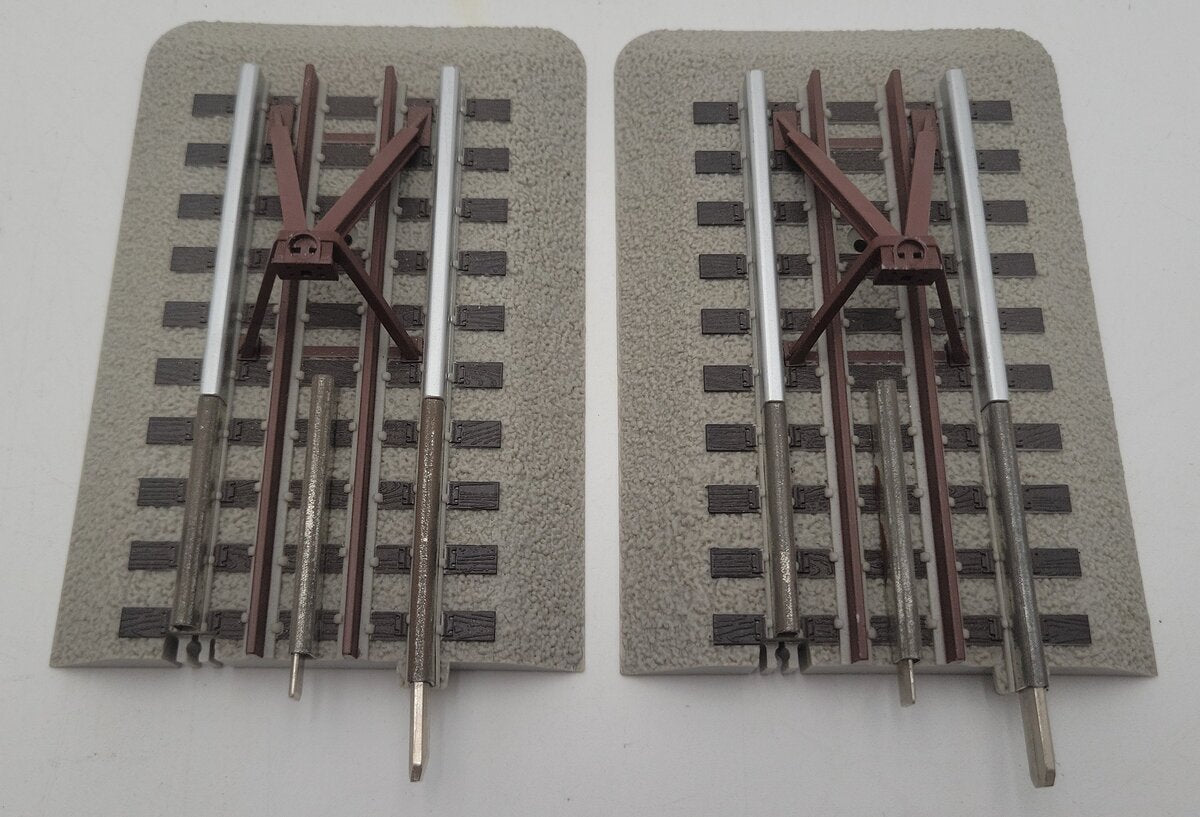 Lionel 6-12035 O Gauge FasTrack Lighted Bumpers (Pack of 2) VG