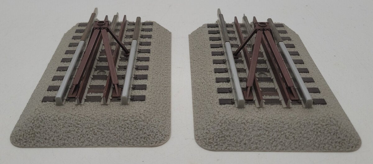Lionel 6-12035 O Gauge FasTrack Lighted Bumpers (Pack of 2) VG