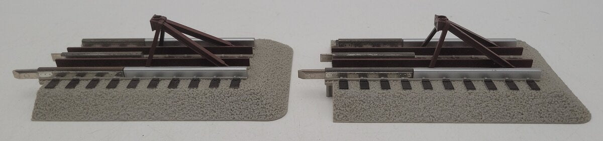 Lionel 6-12035 O Gauge FasTrack Lighted Bumpers (Pack of 2) VG