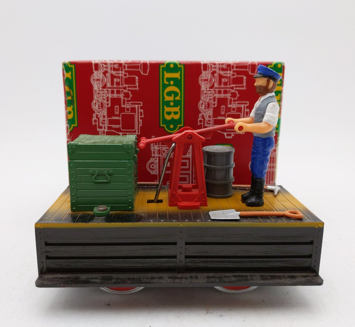 LGB 2001 G Scale Motorized Operating Handcar EX/Box