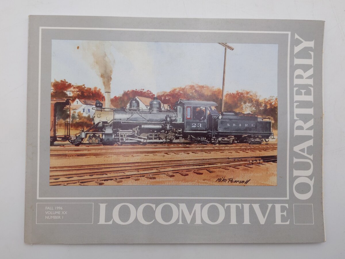 Locomotive Quarterly 1995 Winter Vol.19 #2Paperback Book By Jack W. Jarrell EX