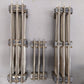 Lionel 6-12840/6-65505 O Gauge Tubular 10" Insulated Straight & Half Track (12) VG